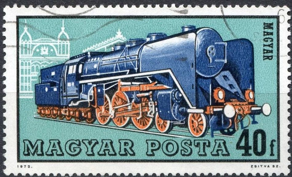 z vendido Hungria 1972 Scott 2123 Sello º Tren Locomotora Hungara 40f Hongrie Magyar Posta Ungarn Hungary Ungheria Hongarije Mi.2730 Yv.2209 